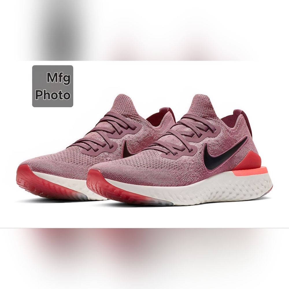 Nike Epic React Flyknit 2 'Plum Dust', Womens 9